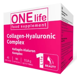 One Life Beauty Kollagén-Hialuron Komplex kapszula - 90db