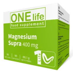 One Life Vitality Magnézium Supra 400mg kapszula - 90db