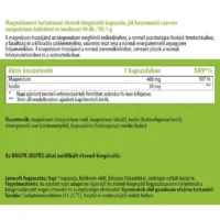 One Life Vitality Magnézium Supra 400mg kapszula - 90db