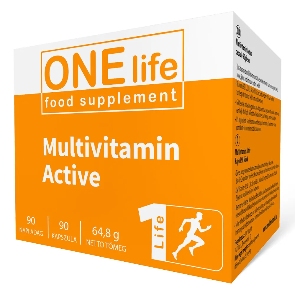 One Life Sport Multivitamin Active kapszula - 90db