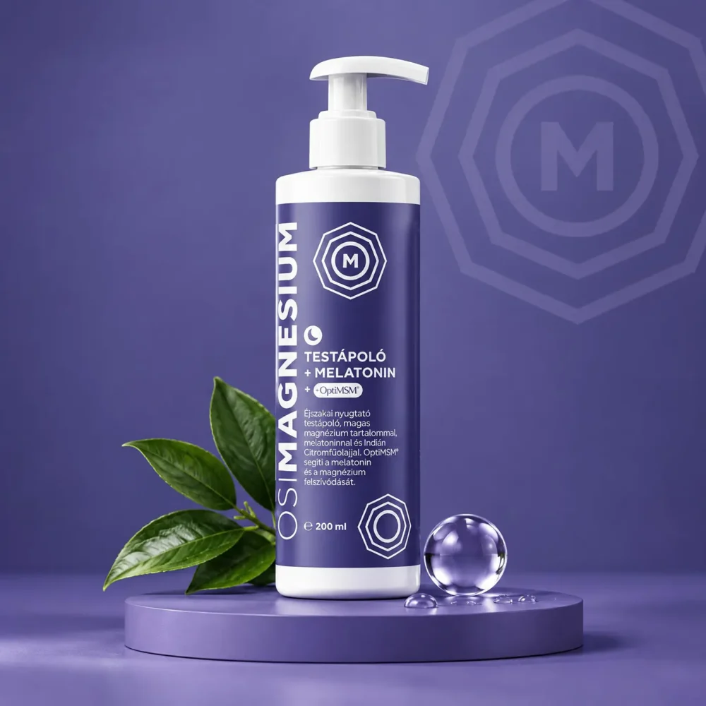 Ősi Magnézium Testápoló Melatonin + OptiMSM - 200ml