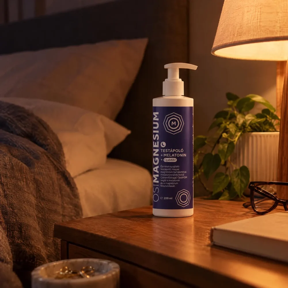 Ősi Magnézium Testápoló Melatonin + OptiMSM - 200ml