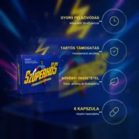 Szuperhős étrend kiegészítő kapszula férfiaknak - 6db
