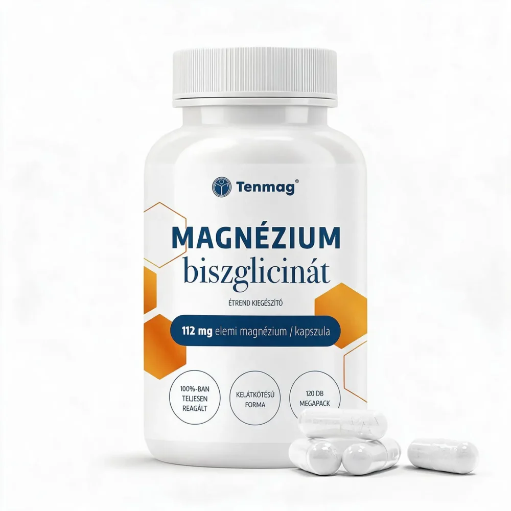 Tenmag Magnézium-biszglicinát kapszula - 120db